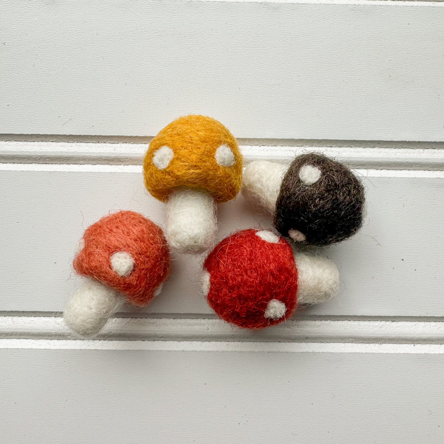 Felted Mushrooms