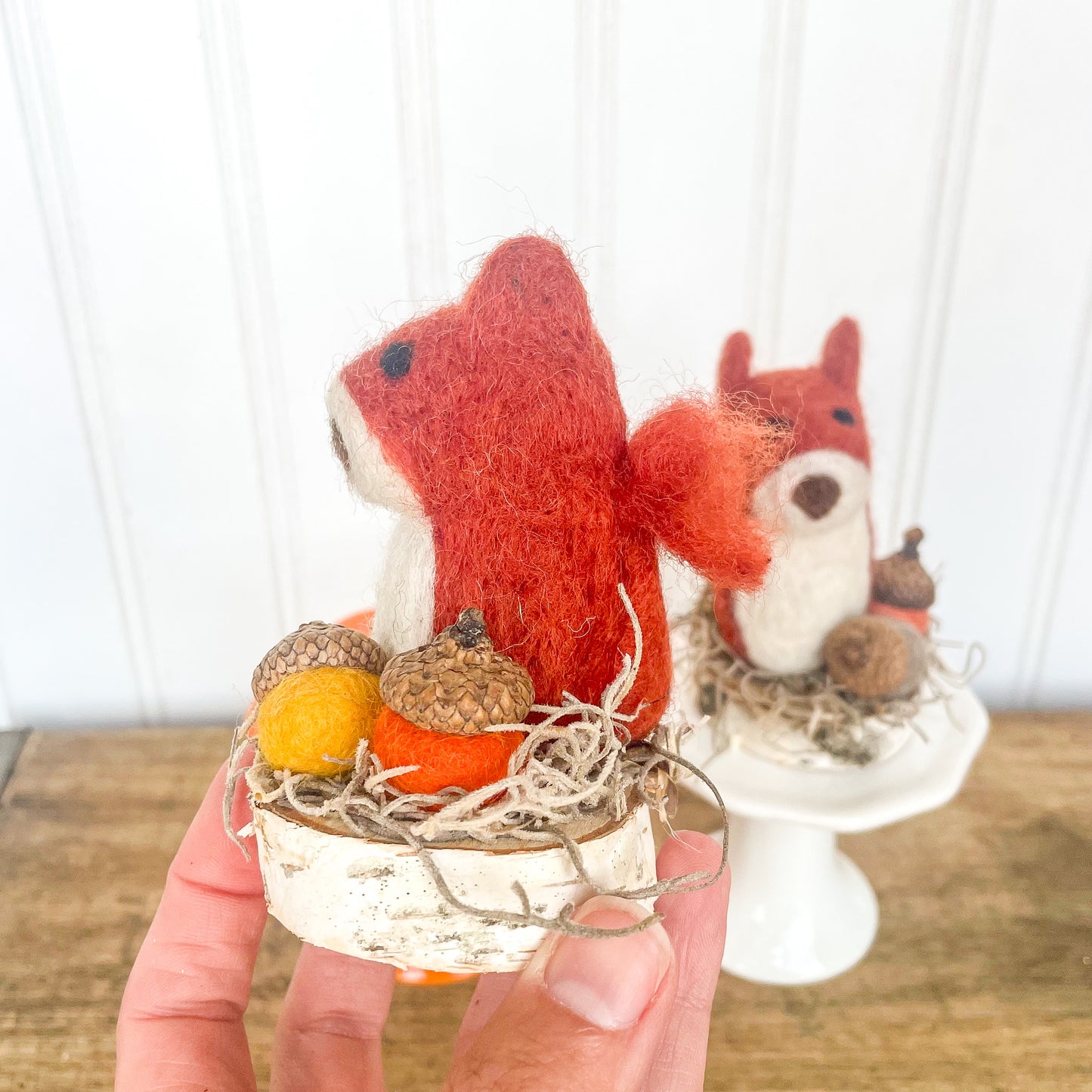 Felted Squirrel