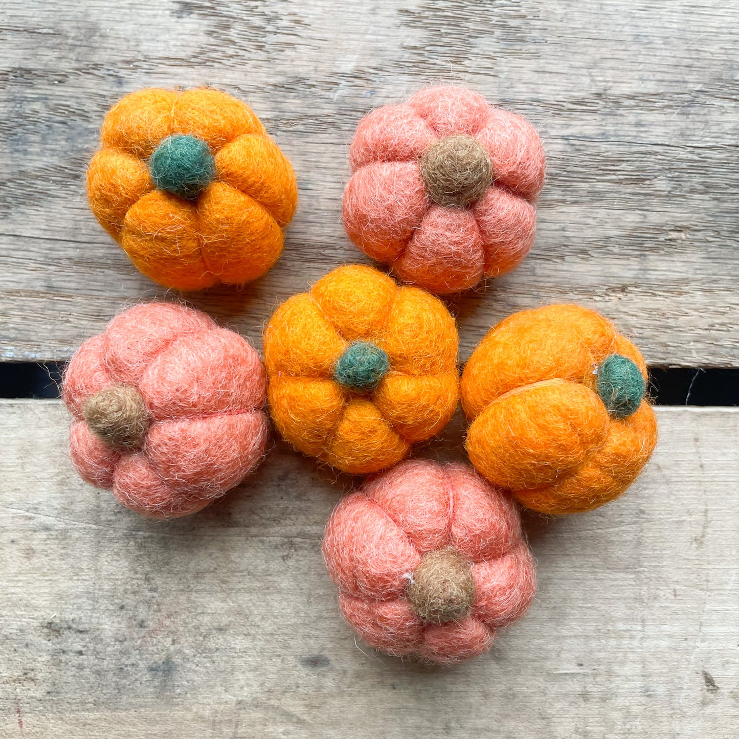 Felted Fall Pumpkin