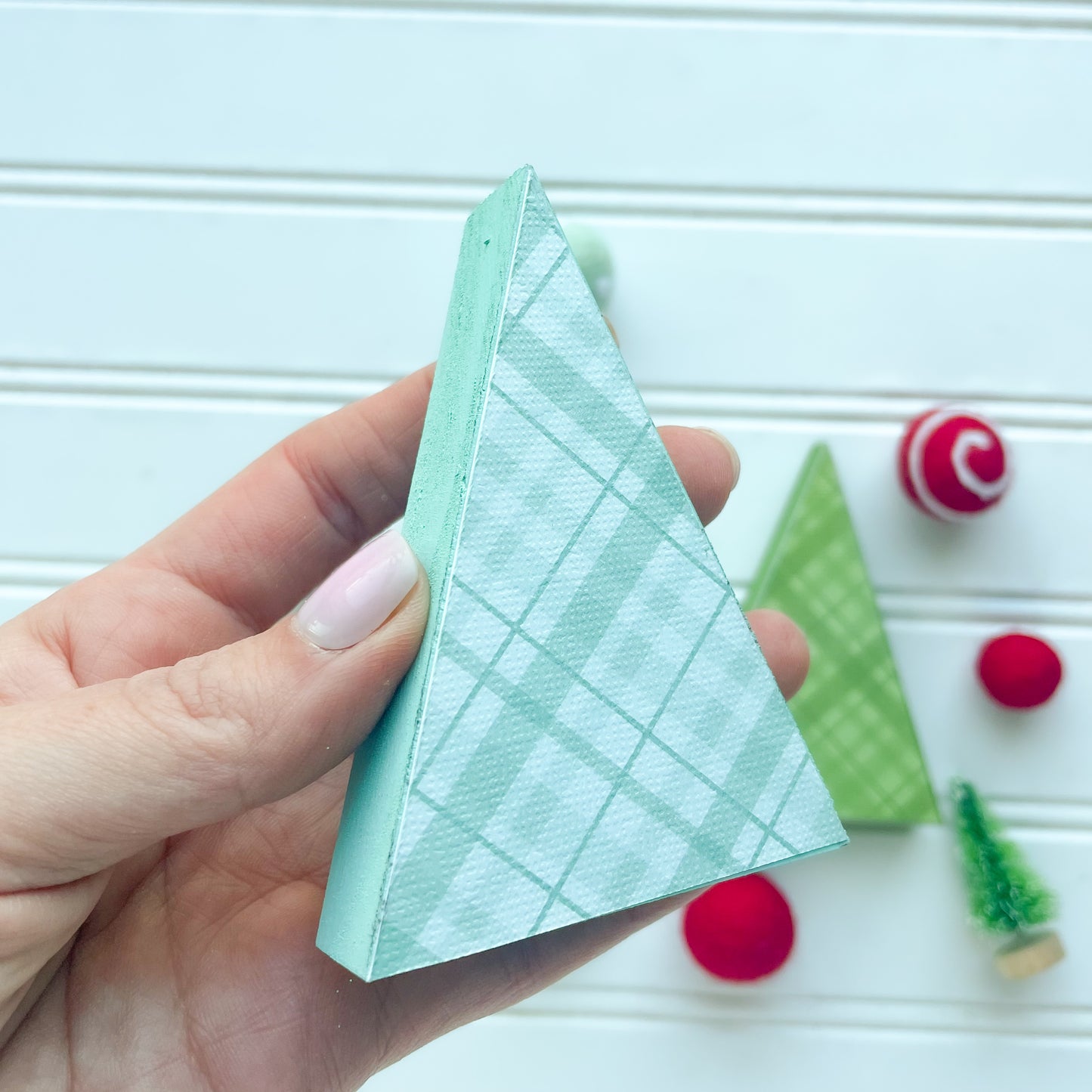 Plaid Mini Tree