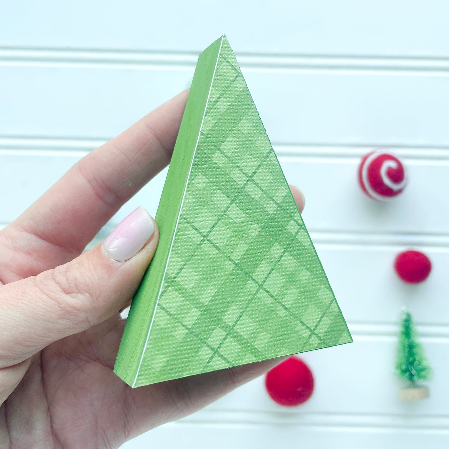 Plaid Mini Tree