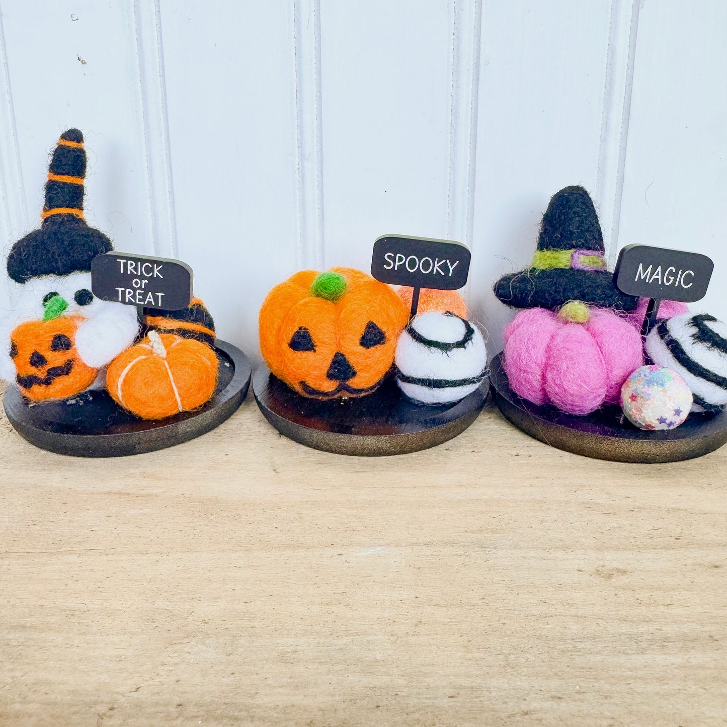 Halloween Feltie Arrangements