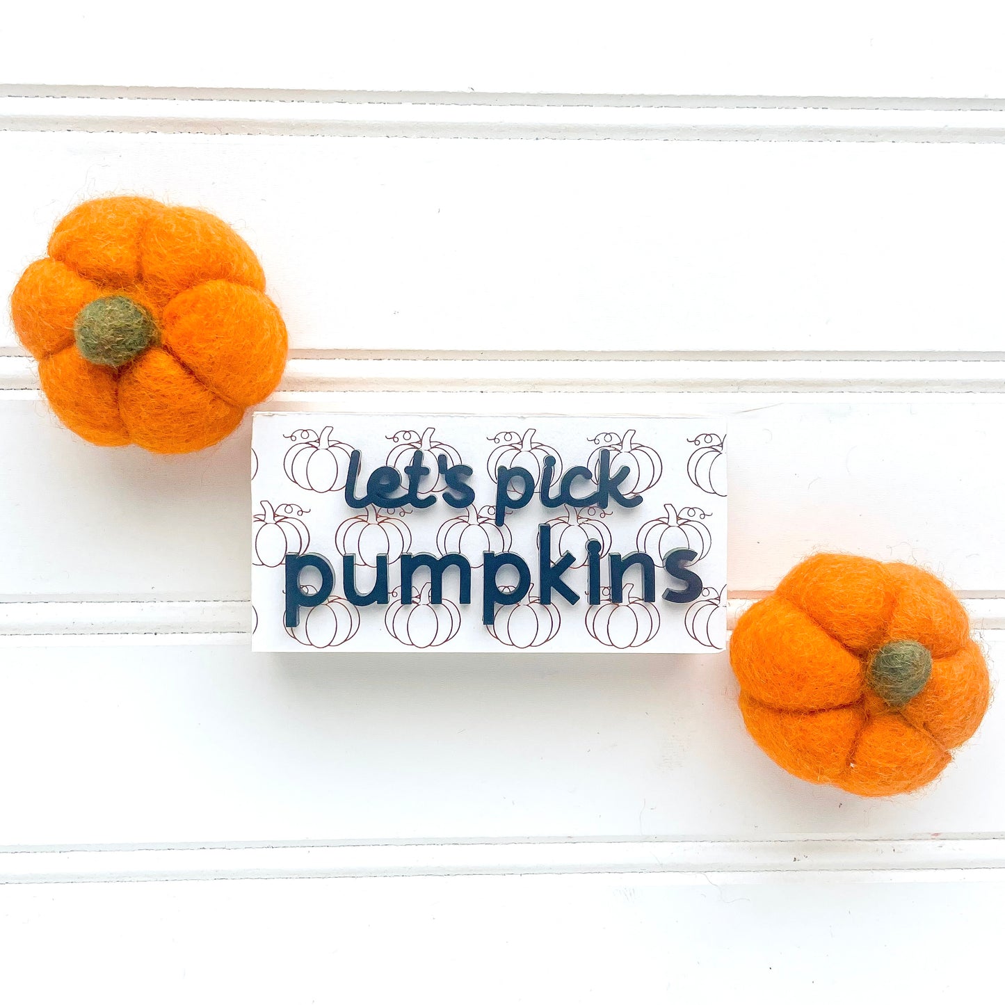 Let's Pick Pumpkins
