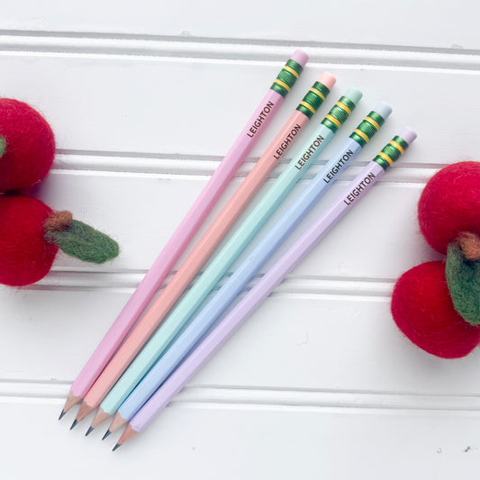 Custom Pastel Pencils- Pack of 5