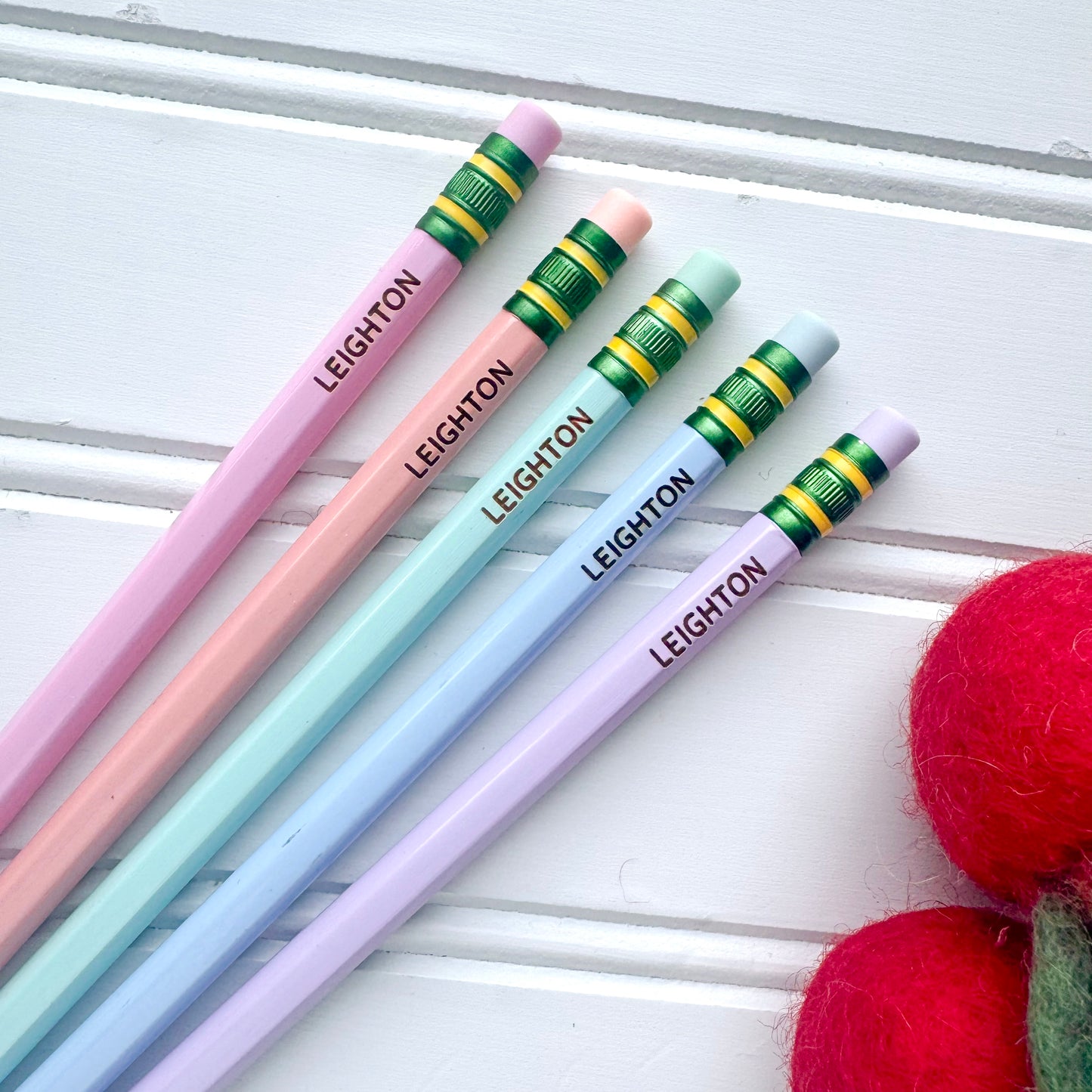 Custom Pastel Pencils- Pack of 5