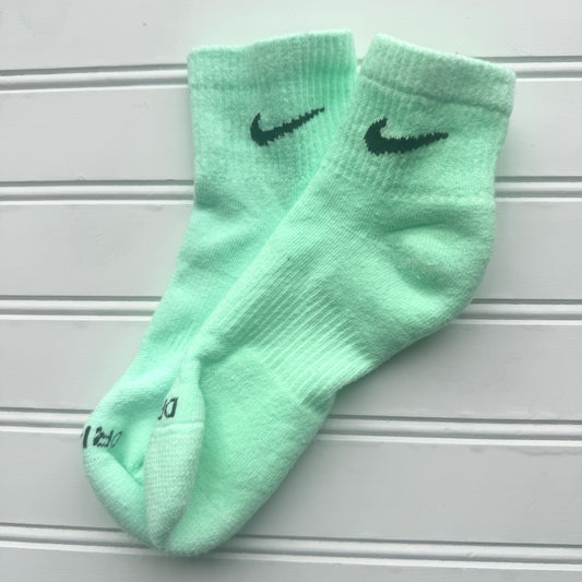 Mint Green Nike Socks