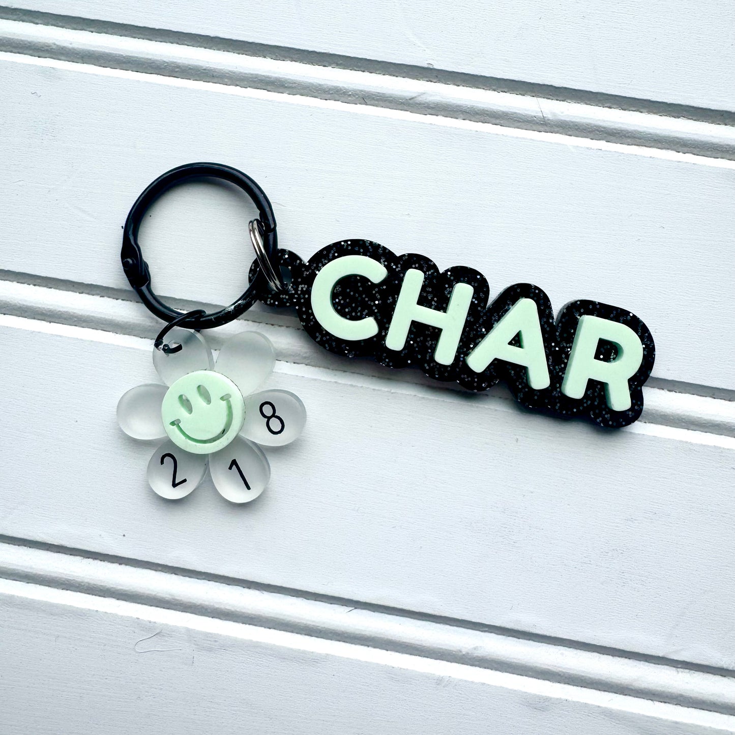 218 Custom Name Keychain