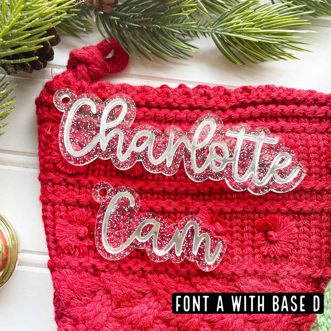 Custom Stocking Tag